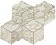Керамическая мозаика Atlas Concord Италия Marvel Edge AEPM Royal Calacatta Mosaico Esagono Lappato 30х35см 0,42кв.м.