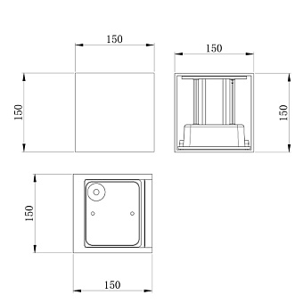 Бра Maytoni Fulton O572WL-L20B3K 20Вт LED