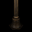 Светильник ландшафтный Maytoni Albion O413FL-01GB1 60Вт IP44 E27 чёрный с золотом