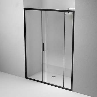Душевая дверь AM-PM Gem Solo W90G-150-1-195BT 195х150см стекло прозрачное