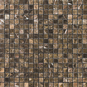 Мозаика Mir Mosaic Adriatica 7M052-15P коричневый мрамор 30,5х30,5см 0,93кв.м.