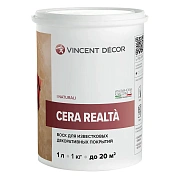 Воск для декоративных покрытий VINCENT DECOR Cera Realtà