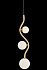 Светильник подвесной Maytoni Uva MOD059PL-03G 28Вт G9