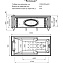 Ванна акриловая RADOMIR Fra Grande Руссильон 4-01-2-0-1-423 180х90см встраиваемая