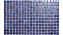 Стеклянная мозаика Ezzari ZAFIRA TES76206 фиолетовый 31,3х49,5см 2кв.м.