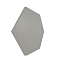 Настенная плитка WOW Wow 91768 Liso Ash Grey Matt 21,5х25см 0,761кв.м. матовая