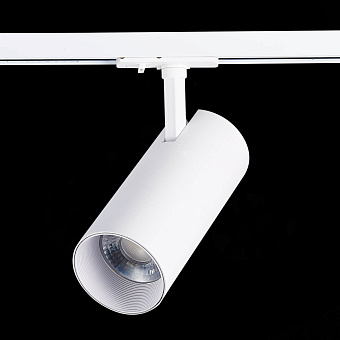 Трековый светильник ST Luce MONO ST350.546.30.24 30Вт LED матовый белый для однофазного трека
