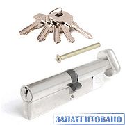 Цилиндр ключ-вертушка APECS Standard 110- Z-C-Ni 110мм никель