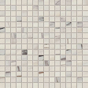 Керамическая мозаика Atlas Concord Италия Marvel Dream AOU8 Bianco Fantastico Mosaico Lappato 30х30см 0,9кв.м.