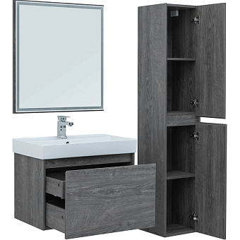 Мебель для ванной AQUANET Nova Lite 242295 серый