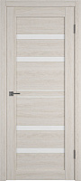 Межкомнатная дверь Владимирская фабрика дверей Atum Pro 26 Scansom Oak White Cloud Экошпон 900х2000мм остеклённая