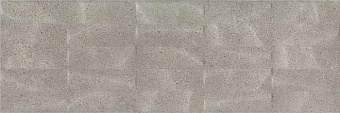 Настенная плитка KERAMA MARAZZI 12152R серый структура обрезной 25х75см 0,938кв.м. матовая