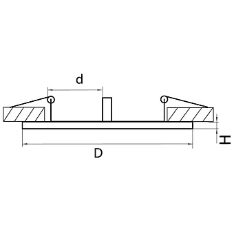 Рамка Lightstar 217926 330х180мм белый