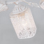 Люстра потолочная Eurosvet Francisco 30053/4 белый с золотом 60Вт 4 лампочек E14