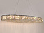 Светильник подвесной Newport 8460 8468+14/S chrome 60Вт G9
