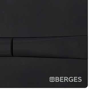 Кнопка для инсталляции BERGES NOVUM F5 чёрный