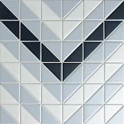 Керамическая мозаика Starmosaic Homework TR2-BLM-CV Albion Wave Blue 27,5х27,5см 1,52кв.м.