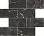 Керамическая мозаика VITRA Marmori K9456318LPR1VTE0 Сан Лорен чёрный 7х14см 1кв.м.