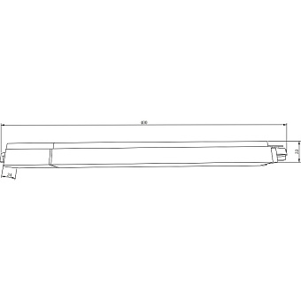 Трековый светильник Maytoni Basis TR000-1-12W3K-W 12Вт LED белый для однофазного трека