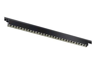 Трековый светильник Novotech ITER 358835 40Вт LED чёрный для однофазного трека