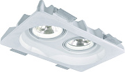 Светильник точечный встраиваемый Arte Lamp INVISIBLE A9270PL-2WH 50Вт G53