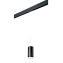 Трековый светильник Lightstar Rullo PRORP648780 50Вт GU10 матовый чёрный для однофазного трека