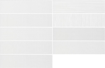 Настенная плитка WOW Gradient 109161 Decor White Matt 7,5х30см 0,444кв.м. матовая