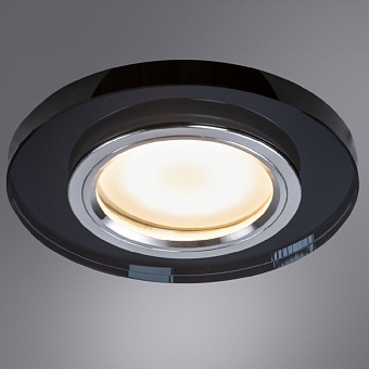Светильник точечный встраиваемый Arte Lamp CURSA A2166PL-1BK 50Вт GU10