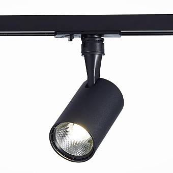 Трековый светильник ST Luce CAMI ST351.446.10.36 10Вт LED матовый чёрный для однофазного трека