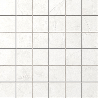 Керамическая мозаика ESTIMA Marmulla Mosaic/MA00_NS/MA00_PS/30x30x10/5x5 белый 30х30см 0,9кв.м.