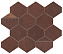 Керамическая мозаика Atlas Concord Италия Blaze 9BNC Corten Mosaico Nest 29,4х25,8см 0,455кв.м.