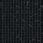 Керамическая мозаика Atlas Concord Италия Marvel Dream AOVB Black Atlantis Mosaico Lappato 30х30см 0,9кв.м.