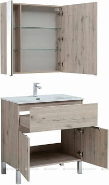 Мебель для ванной AQUANET Алвита New 274217 коричневый