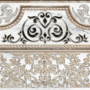 Декор ALMA CERAMICA Arina DFU03ARA004 бежевый/белый 41,8х41,8см 1,398кв.м.