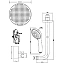 Душевая система ESKO 6in1 SQ хром