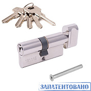 Цилиндр ключ-вертушка APECS Standard 60 Z-C-Ni 60мм никель