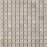 Мозаика PIXEL Каменная PIX256 White Wooden мрамор 30,5х30,5см 0,93кв.м.