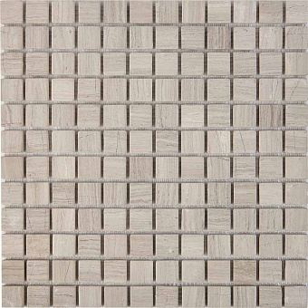 Мозаика PIXEL Каменная PIX256 White Wooden мрамор 30,5х30,5см 0,93кв.м.