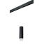 Трековый светильник Lightstar Rullo PRORP649781 50Вт GU10 матовый чёрный для однофазного трека