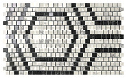 Керамическая мозаика Atlas Concord Италия Marvel Pro ADVA Mosaico Honeycomb Cold Lappato 30х49см 0,882кв.м.