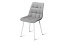 Кухонный стул AERO 47х65х87см велюр/сталь Light Grey