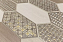 Настенная плитка KERAMA MARAZZI Монтиш 35012 бежевый темный матовый 14х34см 0,896кв.м. матовая
