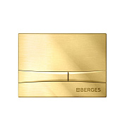 Кнопка для инсталляции BERGES NOVUM F9 золото глянец