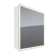 Шкаф зеркальный LEMARK Element LM80ZS-E 15х80х80см с подсветкой