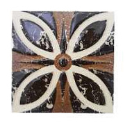 Вставка Роскошная мозаика ВК 21 бежевый/коричневый/чёрный 8х8см 0,004кв.м.