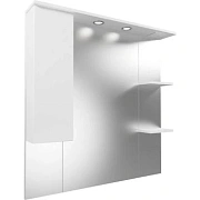 Шкаф зеркальный MIRSANT Next УТ000020718 16х100х100см с подсветкой