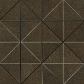 Керамическая мозаика Atlas Concord Италия MEK AMKW Bronze Mosaico Prisma 36х36см 0,52кв.м.