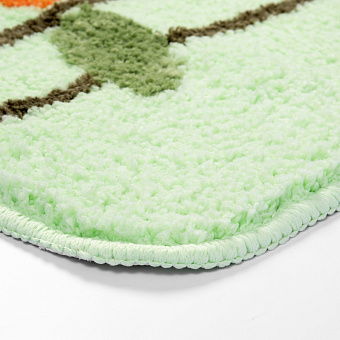 Коврик для ванной WASSERKRAFT Lippe BM-6509 50х50см зелёный