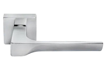 Дверная ручка нажимная MORELLI ECO Fiord-SQ CSA матовый хром