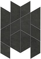 Керамическая мозаика Atlas Concord Италия Prism A412 Graphite Mosaico Maze Silk 31х35,7см 0,66кв.м.